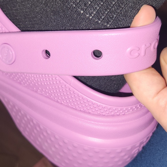 New Crocs Stomp Clog | Bubble Glitter Color | Sz 11W/9M - Picture 6 of 7